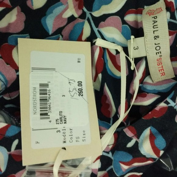 NWT Paul Joe  Lip Print Top Long sleeves - Picture 7 of 10